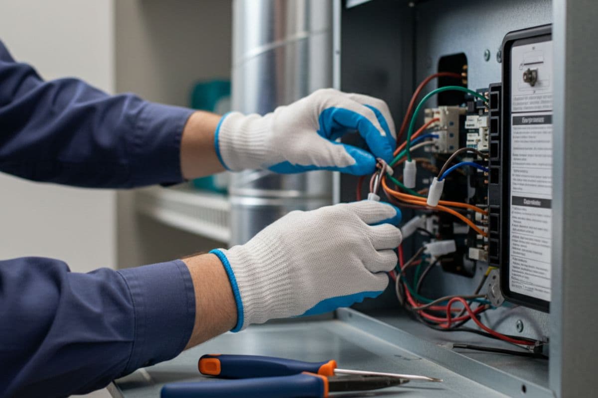 Equipment setup and safety check